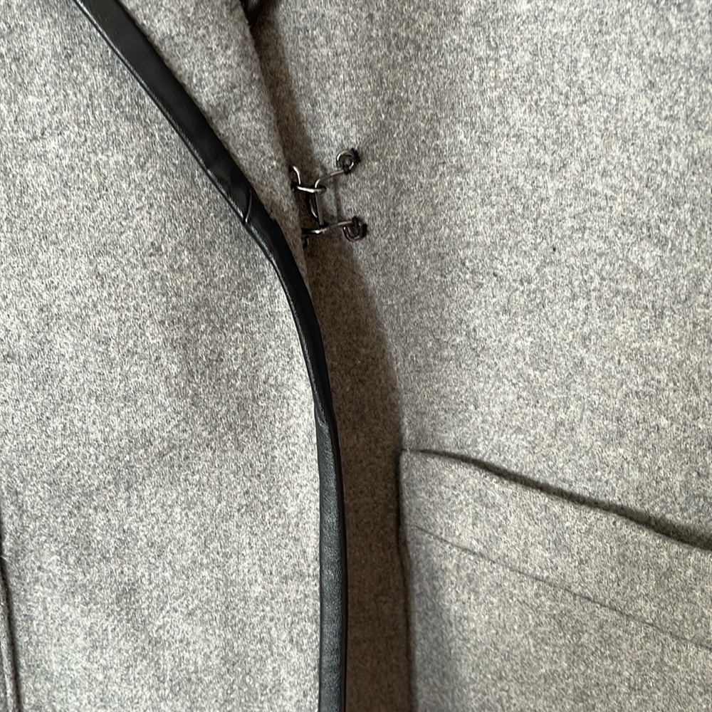 NWT Liz Claiborne Blazer Crisp and Cool Smoke Heat Color Size Large Black Trim - Picture 5 of 14